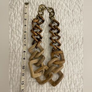 Noonday wooden link necklace